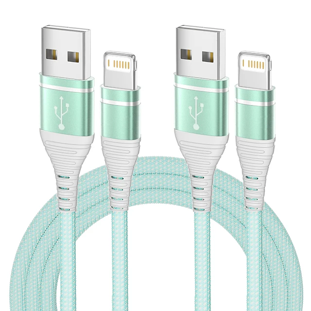 Premium MFI Certified Nylon Braided Lightning Fast Charging Cable