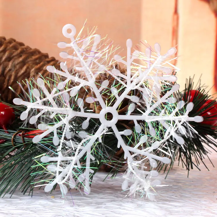 30PCS Christmas Snowflake Decor for Home Hanging Pendants New Year 2022  Gifts XMAS Tree Ornaments Window Stickers Decoration - AliExpress