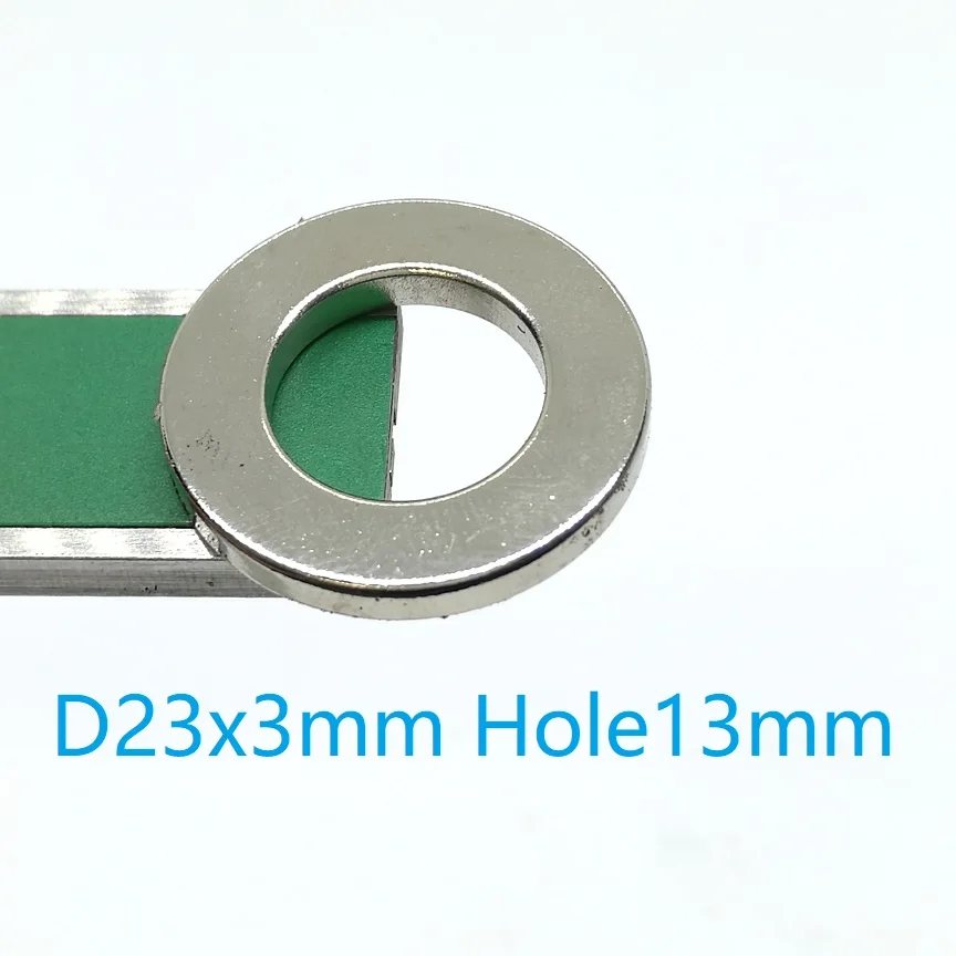 10PCS/LOT N35 Ring NdFeB Magnet Dia 10-25 Thickness 2-7 Strong Round Rare Earth Permanent Neodymium With Hole 6-20