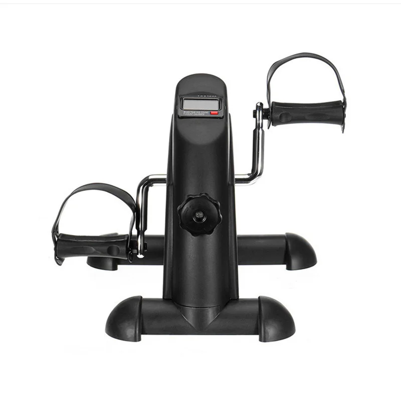 Casa mini stepper idosos reabilitação pé pedal trainer pequeno equipamento de fitness elíptico trainer cabo hidráulico 4