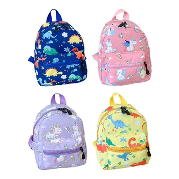 Zaini per bambini Zaini per dinosauri dei cartoni animati per bambini Trendy Impermeabile Asilo Scuola primaria Studente Bookbag Ragazzi Ragazze 1