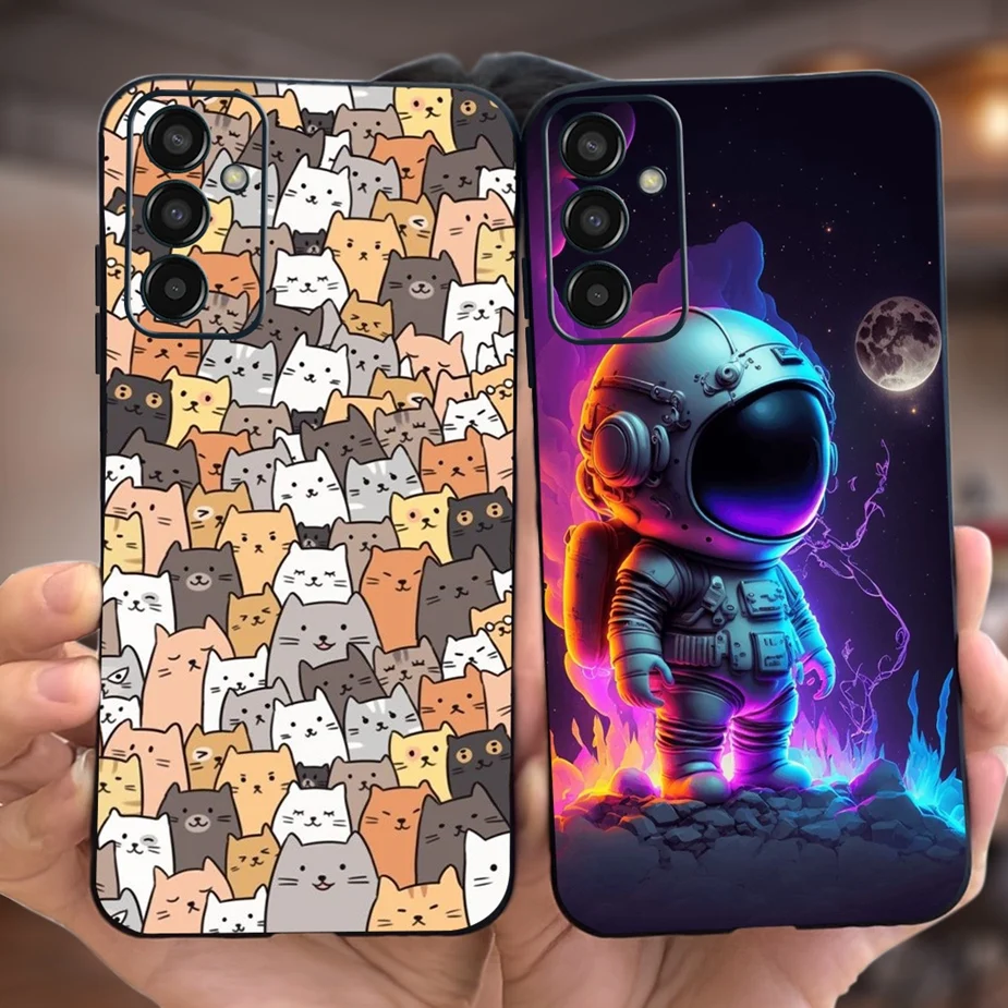 New Fashion Cartoon Soft Silicone Phone Case - Vibrant Design Protective Cover