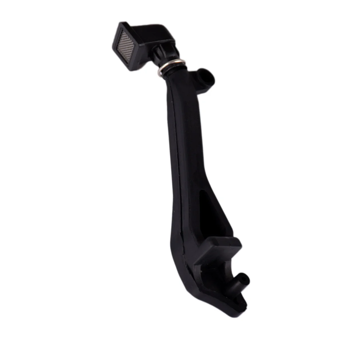 BAAU 3X Black Rubber Snorkel for 1/10 RC Crawler Car -4 TRX4 T4 Accessories
