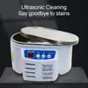 Ultrasonic Cleaner 30/50W Sonicator Bath 40Khz Degas Watches Contact Lens Glasses Denture Teeth Electric Makeup Jewelry Cleaner 6