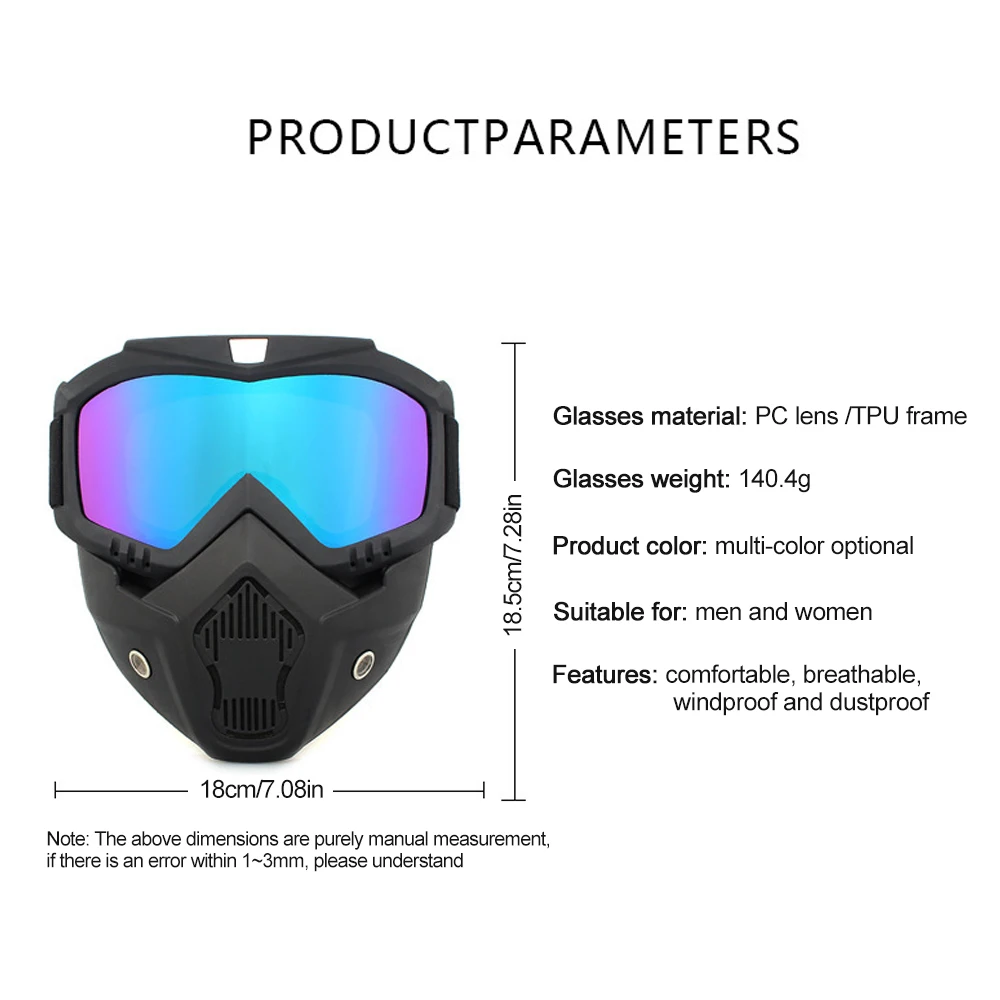 Safety Welding Mask Goggles Breathable Full Face Protective Flame Resistant Cutting Grinding Protective Goggles Protective Eye Mask