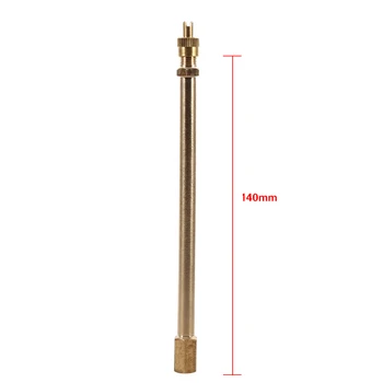 ตัวขยายก้านวาล์วยางรถยนต์ทองเหลืองออโต้100/140/200มม 7