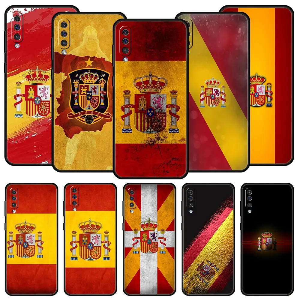 Vibrant Spain Flag Protective Phone Case