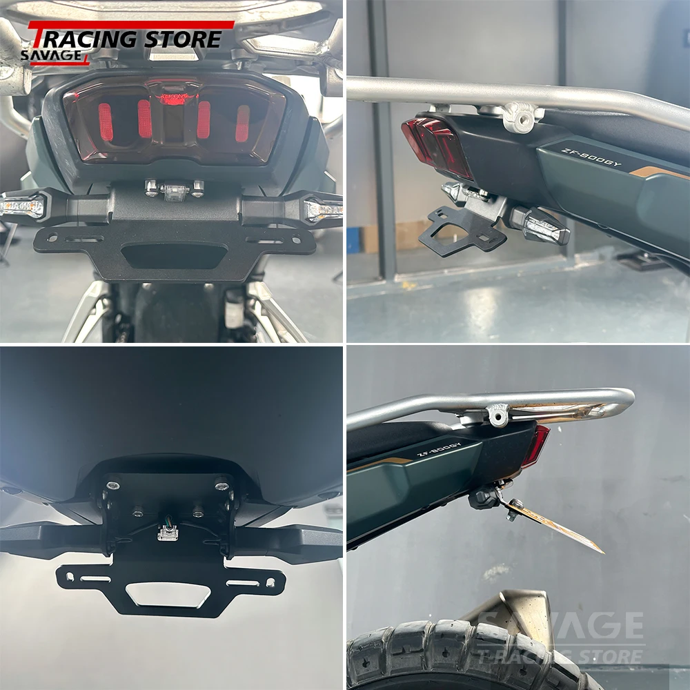 Motorycle Fender Eliminator Kit License Registration Plate Holder