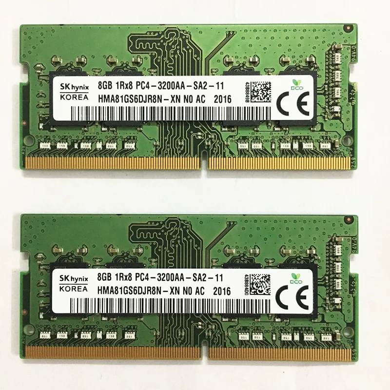 Sk hynix DDR4 RAM 8GB 1Rx8 PC4-3200AA-SA2-11 ddr4 8gb 3200MHz