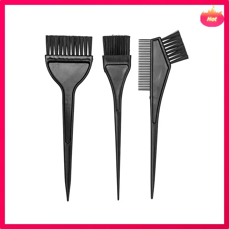 Haarfärbepinsel-Set Mit Rührschüssel – 4-teilig, Doppelseitig, Für DIY-Färbung & Salon