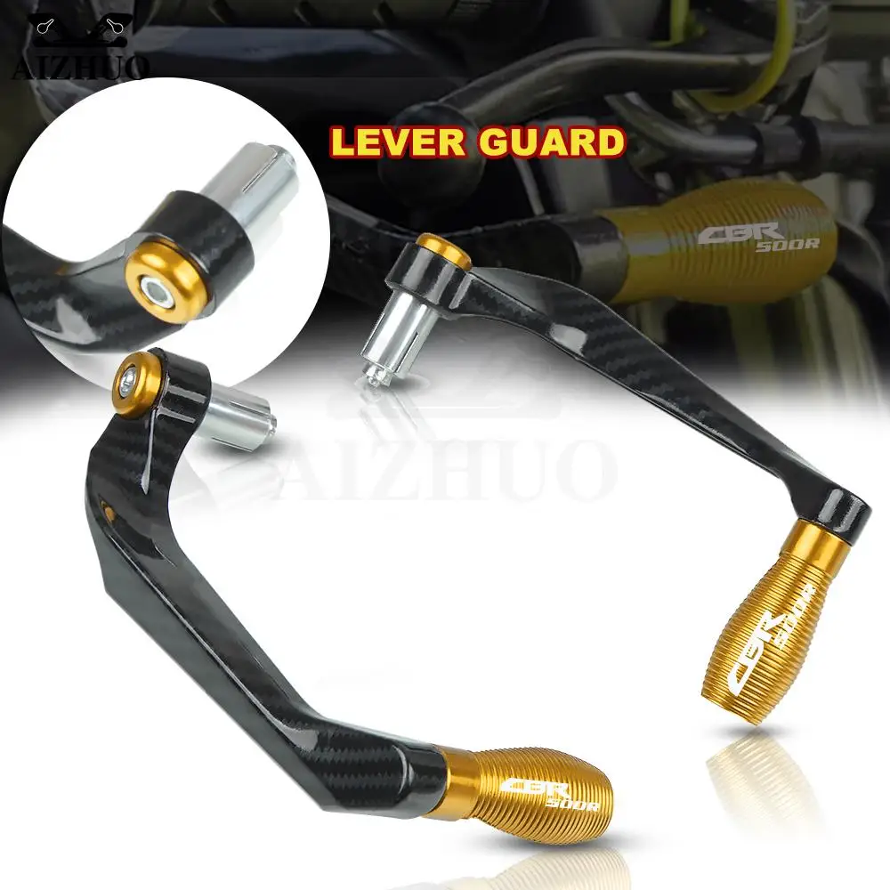 

Motorcycle Lever Guard For Honda CBR500R CBR 500 R 7/8" 22mm Universal Handlebar Grips Brake Clutch Levers Protector 2013-2018