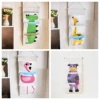 3 Large Pockets Cartoon Animal Wardrobe Storage Hanging Bag Sundries Jewelry Organizer Box Wall Pouch Cosmetics Toys Bag 1