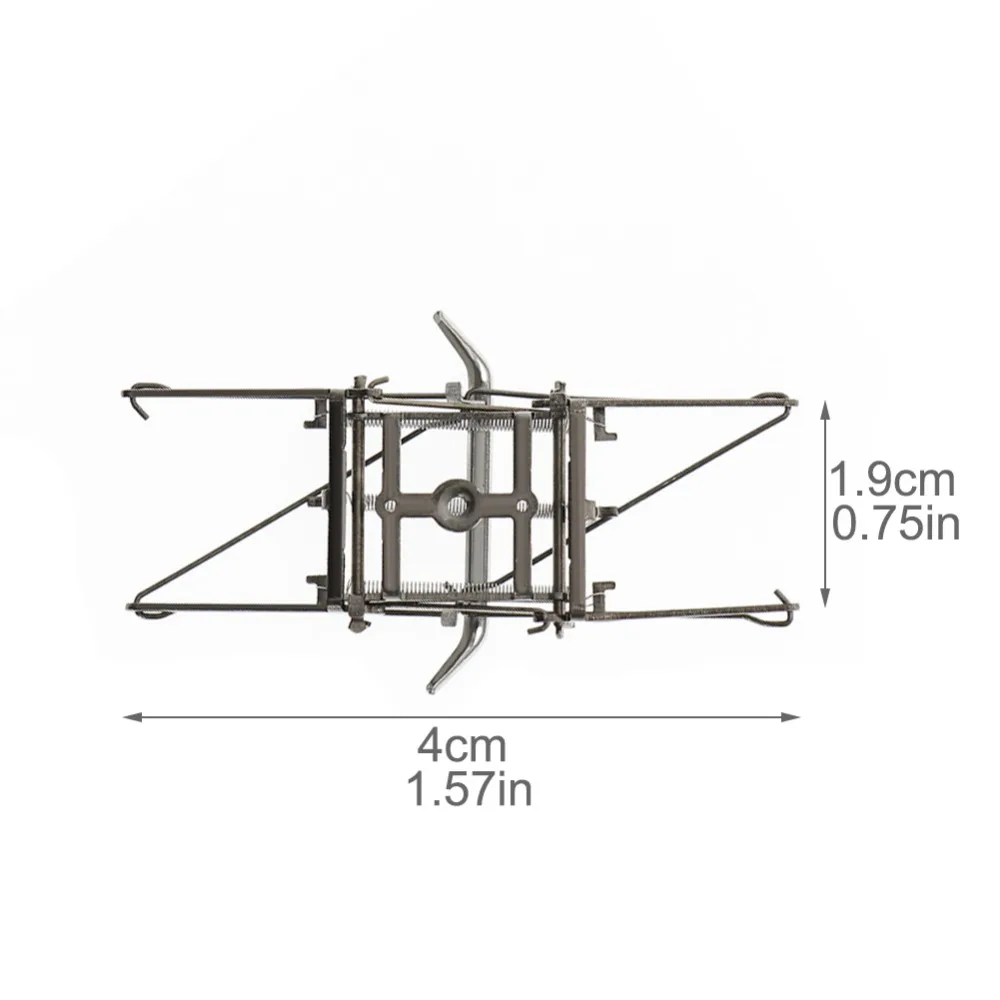 HO 1/87 Train Pantograph Accessories Antenna Electric Traction Diamond Pantograph Modified Electric Train Model Accessories 4