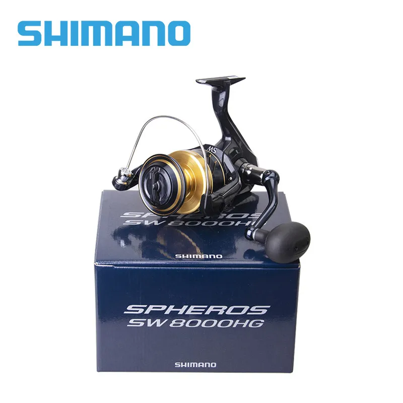 SHIMANO Original 21 SPHEROS SW 5000-18000 Spinning Fishing Reels 4