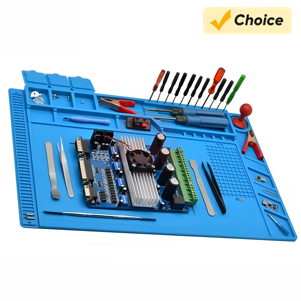 ESD Soldering Mat Repair Pad Insulation Heat Resistant Soldering Station Silicon Work Pad Desk Platform Phone Repair Tool Kit