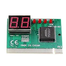 

2 Digit PC Computer Mother Board Debug Post Card Analyzer PCI Motherboard Tester Diagnostics Display For Desktop PC