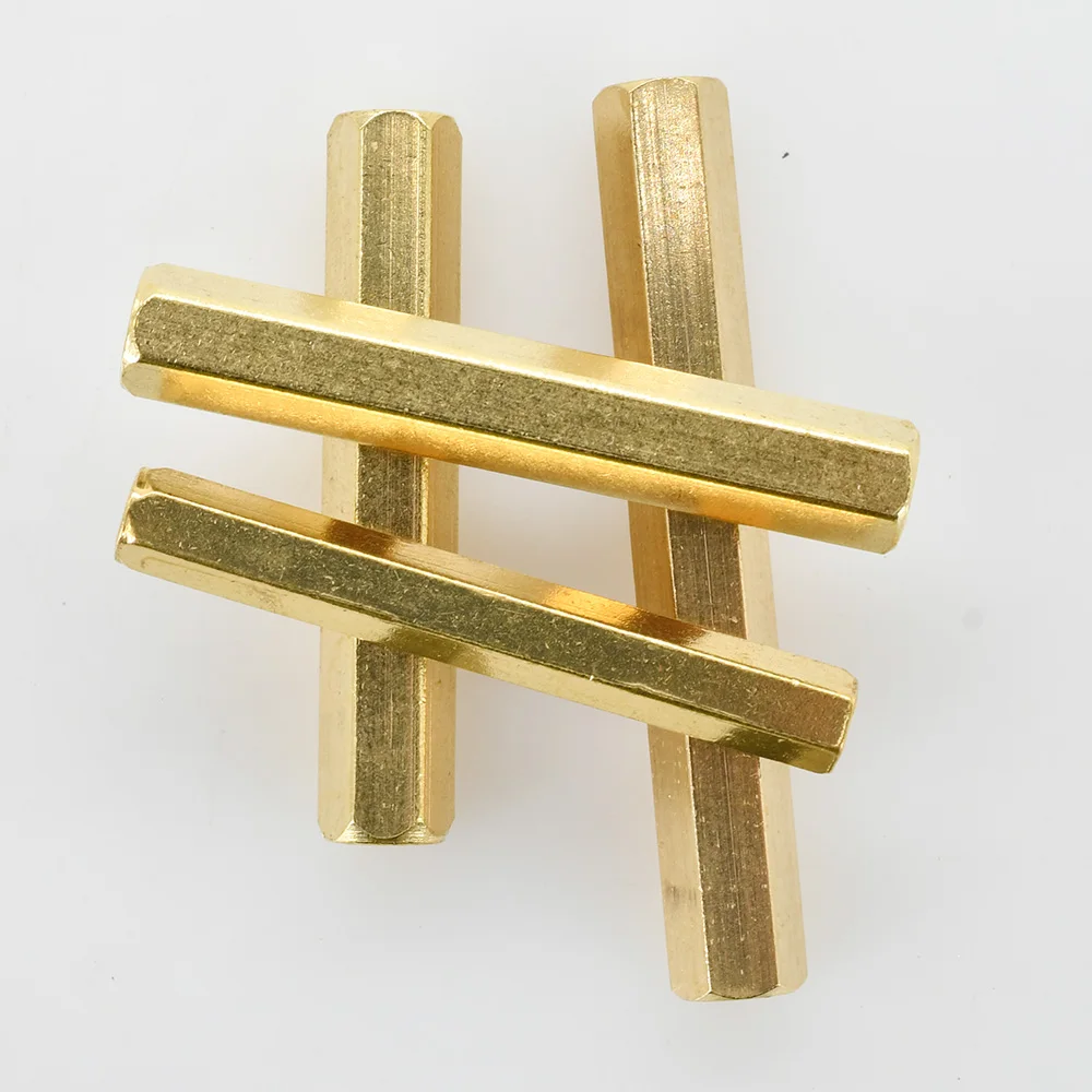 Brass Standoff Spacer Motherboard Hex Board Rack Stud Screw Hexagon Copper Female PCB Pillars M2-M6