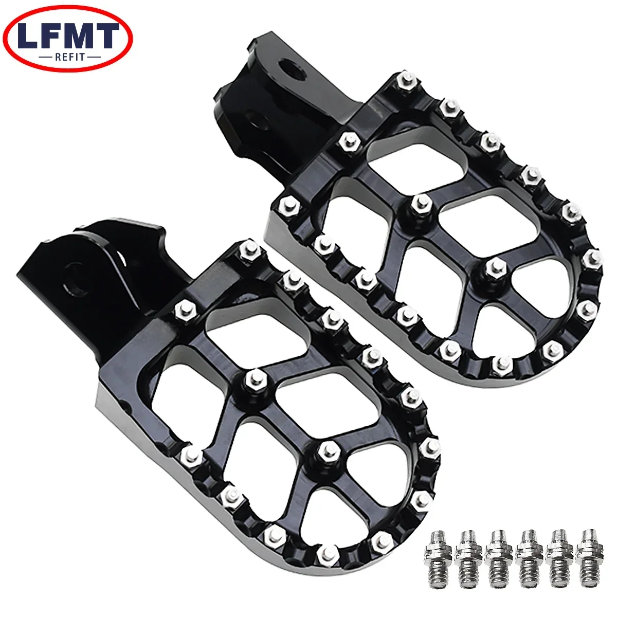 Motorcycle Accessories CNC Footpegs Foot Pegs Rests Pedals for Sur-Ron Surron Sur ron Light Bee S & Light Bee X Electric Dirt Bike Footrest