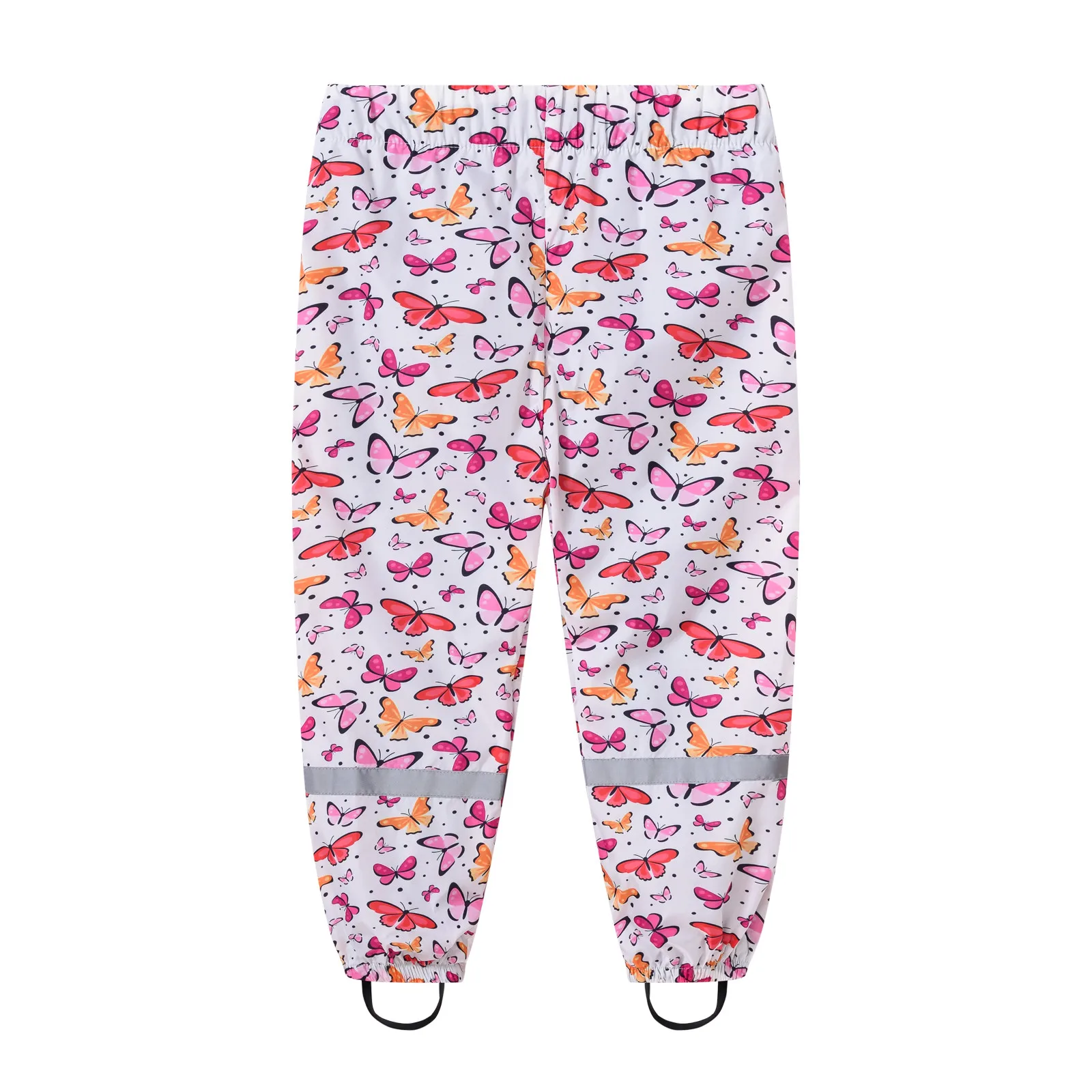 Spring Autumn Girls Pants Kids Waterproof Trousers For Boys Fashion Rain Pants Children Clothing For Girls 2-8 Years