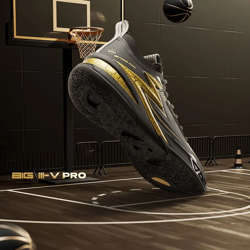 361 Degrees NEW BIG3 5.0 PRO Men's Basketball Sports Shoes Wear-Resistant Non-Slip Actual Combat Guard Sneakers Male 672431122 - Image 6