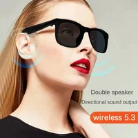 LAXASFIT 2025 New Men's Smart Glasses Women's Bluetooth Glasses Voice Call Control Music UV Polarized Sunglasses - Image 4