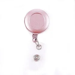 Sleek Aluminium Alloy ID Card Holder (Metal Clip Rose Gold)