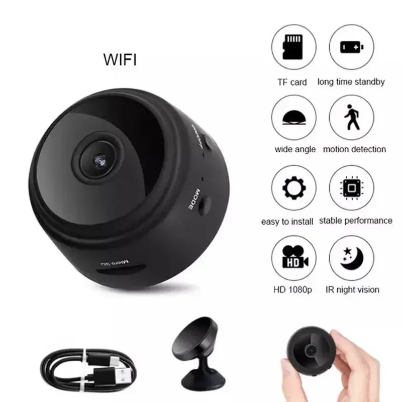 Mini Camera 1080P Remote Monitor With Motion Night Version Voice Video Security Wireless Camcorders Surveillance Cameras
