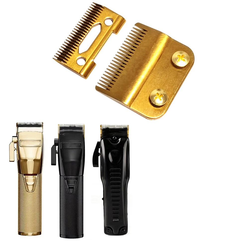 For BAB870/BAB825 Hair Clipper Trimmer Replacement Cutter Head Barber Hair Knife Head Blades-Silver 6