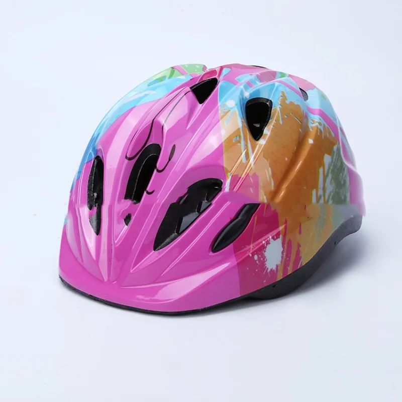 Children Adjustable Cycling Helmet Skating Riding Safety Kids Bicycle Protective Helmets Bicycle Helmet For Kids Sports Supplies 2