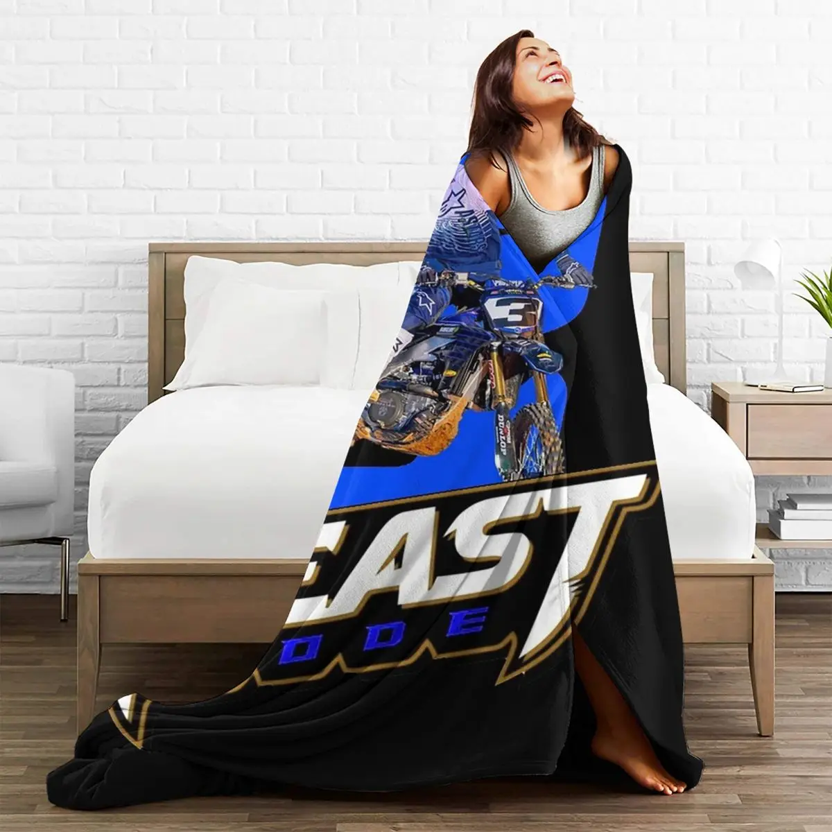 Eli Tomac ET3 Blankets Fleece Lightweight Throw Blankets Sofa Throw Blanket For Couch Bedding Travel Throws Bedspread Quilt 5