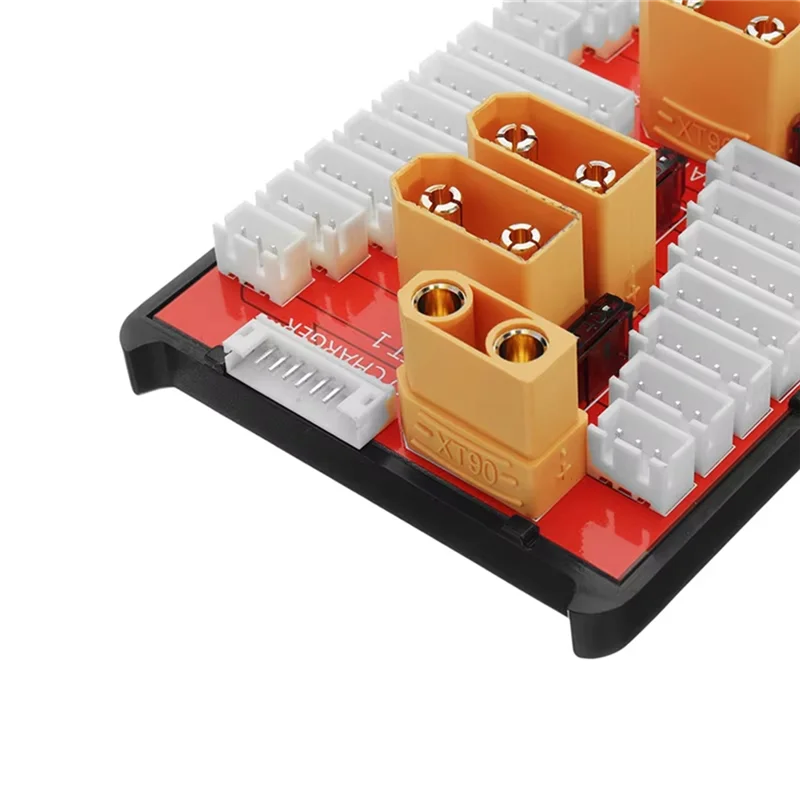 Y22A-PG 병렬 충전 보드 XT90 Lipo 배터리 Forrc 모델 2-8S는 4개의 배터리를 동시에 충전하는 데 지원합니다.