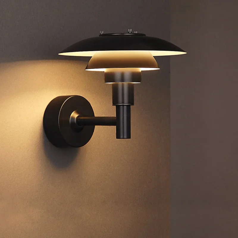 Creative Led Wall Lights Outdoor Waterproof Wall Lamp Living Room Background Bedroom Bedside Lamps Home Decoration