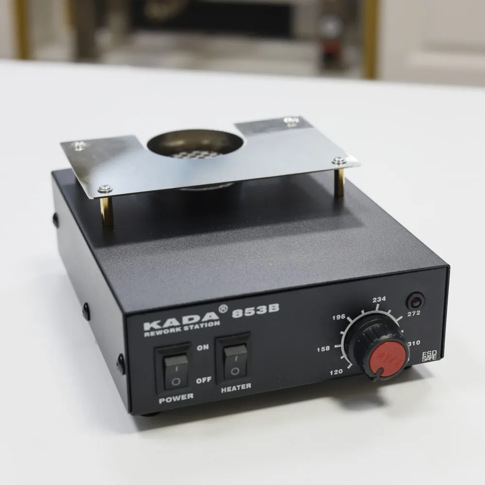 Original Authentic KADA 853B Preheating Station Desoldering Station BGA Rework Heating