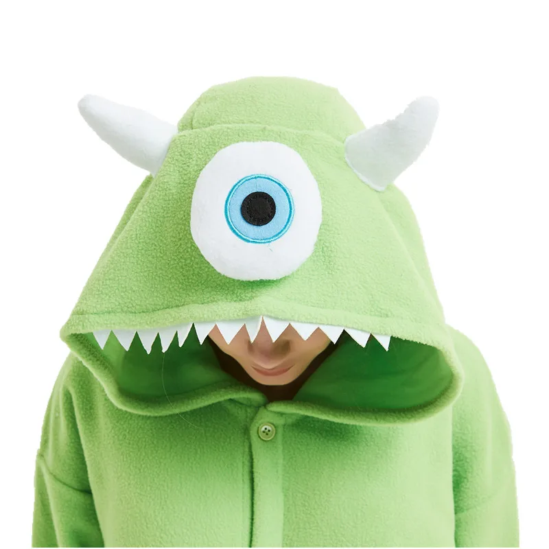 Mike Wazowski Onesie Costume Monsters Inc Pajamas Adults Torrid