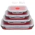 4 pcs Silicone Lunch Box Portable Bowl Colorful Folding Food Container Lunchbox 350/500/800/1200ml Eco-Friendly 10