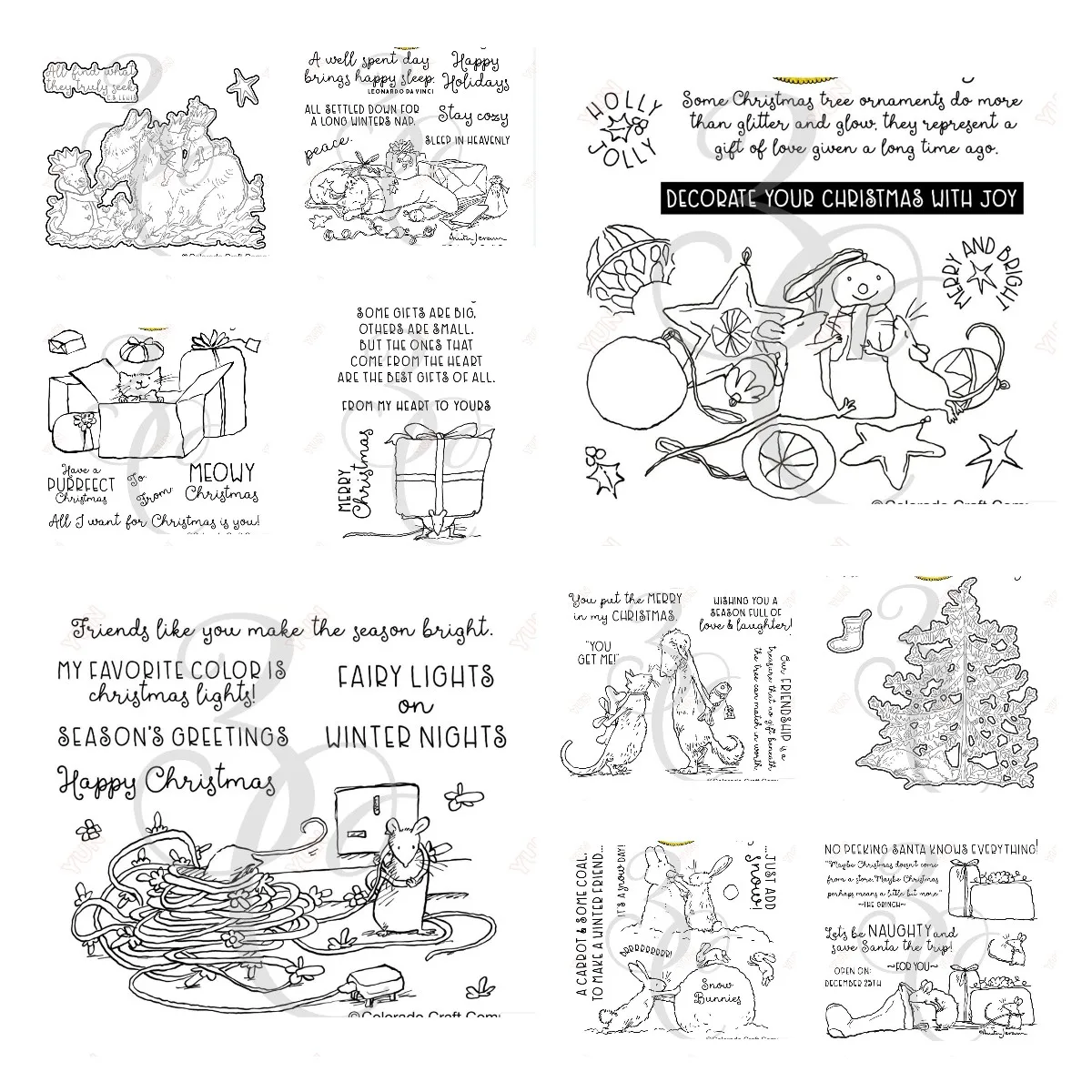 

Cozy Cat Sneaky Mice Peaceful Foxes Metal Cutting Dies Stamps DIY Handmade Embossing Stencil Making Scrapbook Diary Greeting