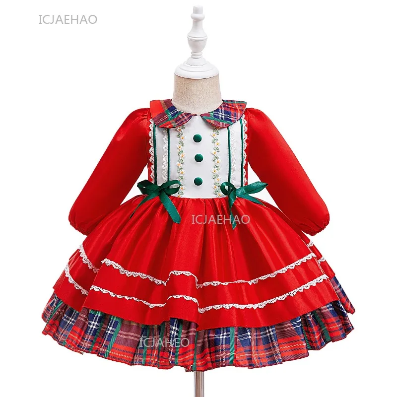 Vestido De Árbol De Navidad Para Niña Con Sombrero – Disfraz Brillante Para Actuaciones Escolares Y Festivales