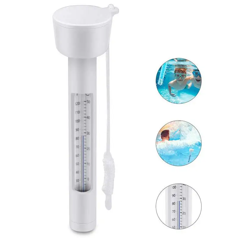 

Durable Floating Thermometer Swimming Pool Portable Easy To Read Data Fountain Spa Pool Accessories