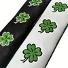 1pc Four Leaf Lucky Clover Design Golf Alignment Stick Cover, Golf Accessories 5