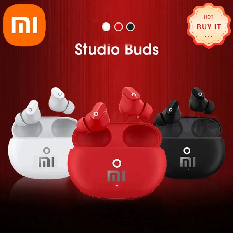 XIAOMI TWS Bluetooth Earphones Wireless Earbuds Noise Reduction Sport Headphone Bluetooth Headset with Mic for Beats Studio Buds