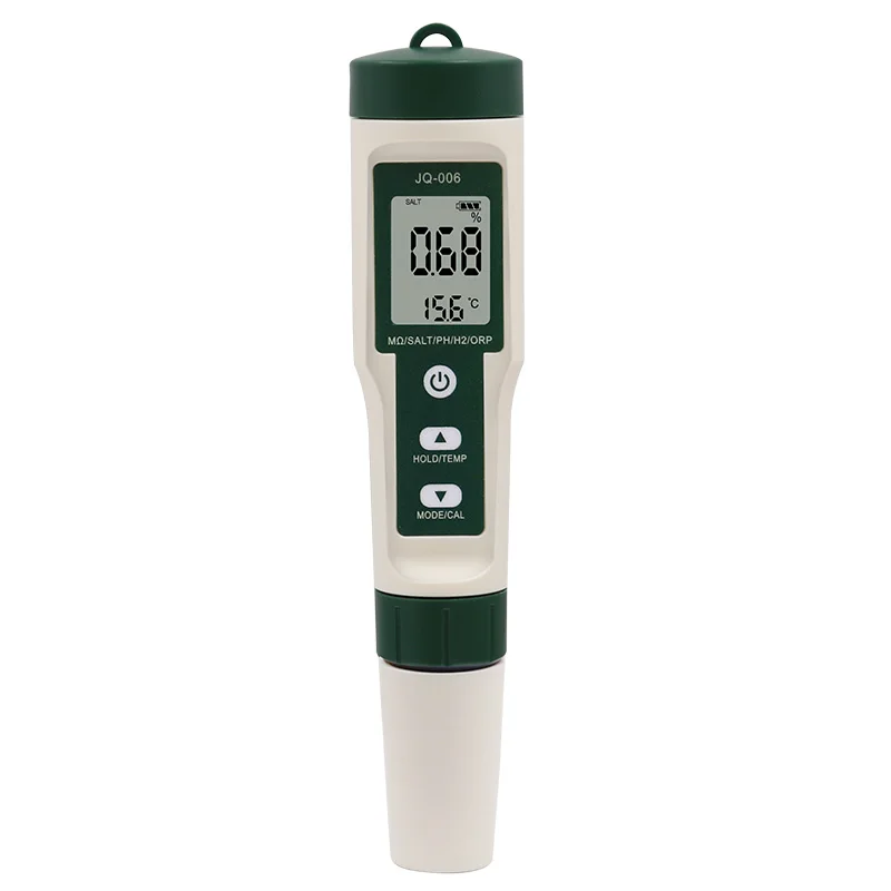 10 in 1 Water Quality Testing Pen PH/TDS/EC/SALT/TEMP/S.G/ORP/H2/Fertile/Resistivity Tester for Pools Aquariums