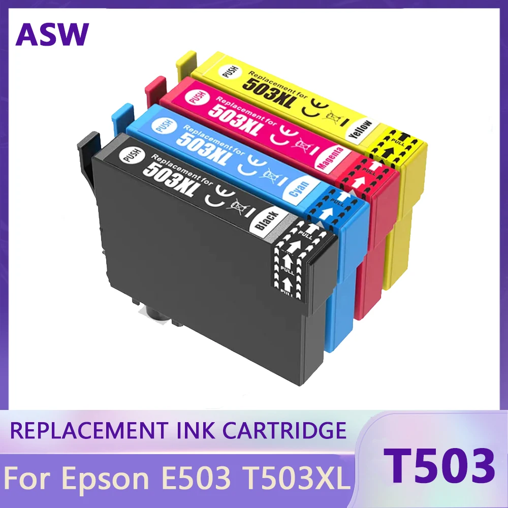 

503 T503 XL 503XL T503XL Premium Compatible Color Inkjet Ink Cartridge for Epson XP-5200/XP-5205/WF-2960DWF/WF-2965DWF Printer