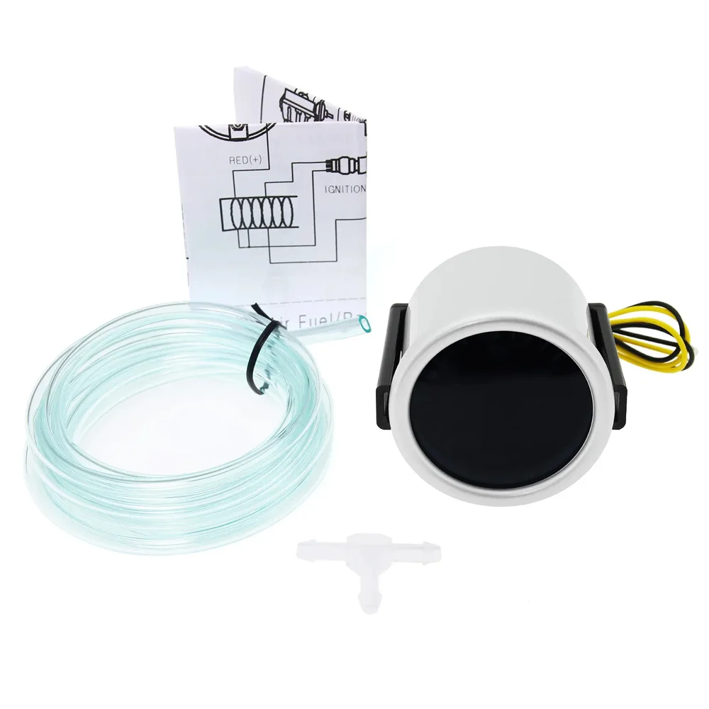 다이노레이싱 2인치 52mm 범용 12V LED 스모크 렌즈 40120도 오일 온도 게이지 미터 /오일 온도 게이지 TT101313