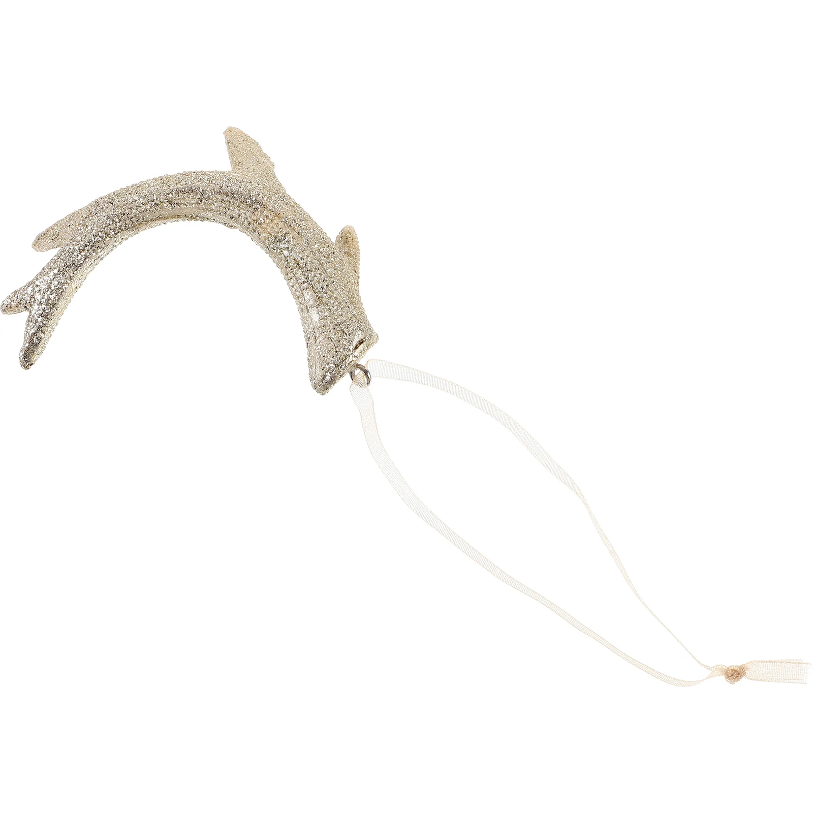 

Vintage Deer Antler Christmas Tree Haning Pendant Deer Antler Charm Party Pendant Decor