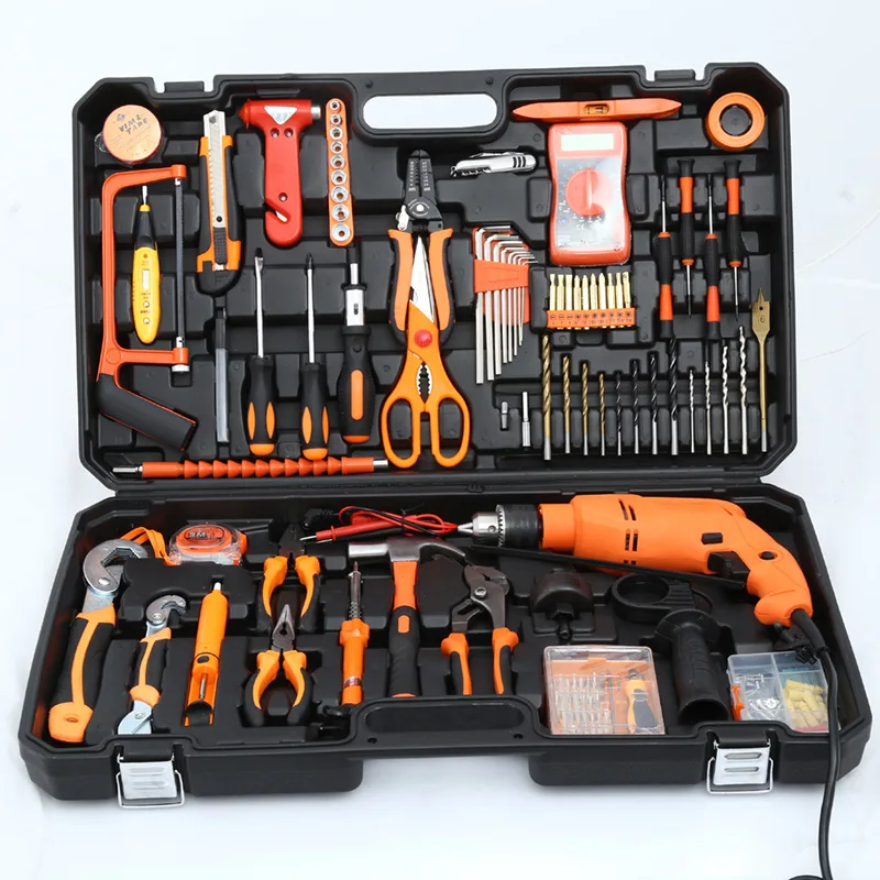 Wholesale Professional Hand Tool 160Pcs building auto electrical equipment tools Impact Drill Set qcj paint film impact tester 0 50cm professional paints coating impact tester accurate and efficient tool accessory for painter
