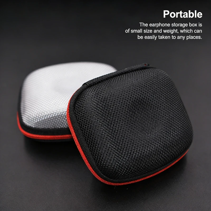 Earphone Storage Bag Square Headset Box Indoor Outdoor