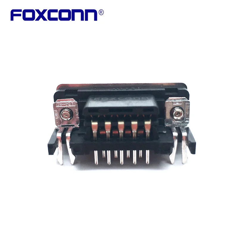 

Новинка и оригинал Foxconn DT10123-H4W3-4F Black COM header DB 9PIN Male serial port