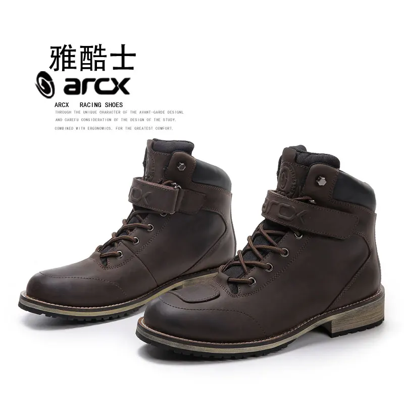 Motorcycle Waterproof Boots Motorbike Touring shoes Motorboats Leisure Moto Boats Outdoor Motorcycle motobotinki Boots
