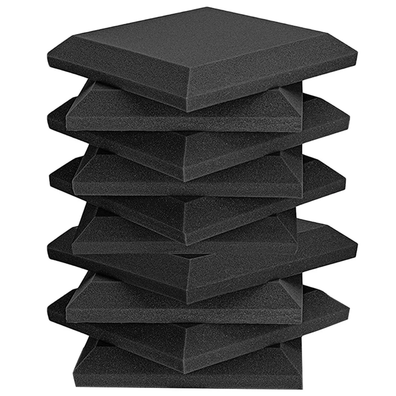 10 шт./упаковка звукоизоляционные блоки из пены 2x12x12 дюймов |