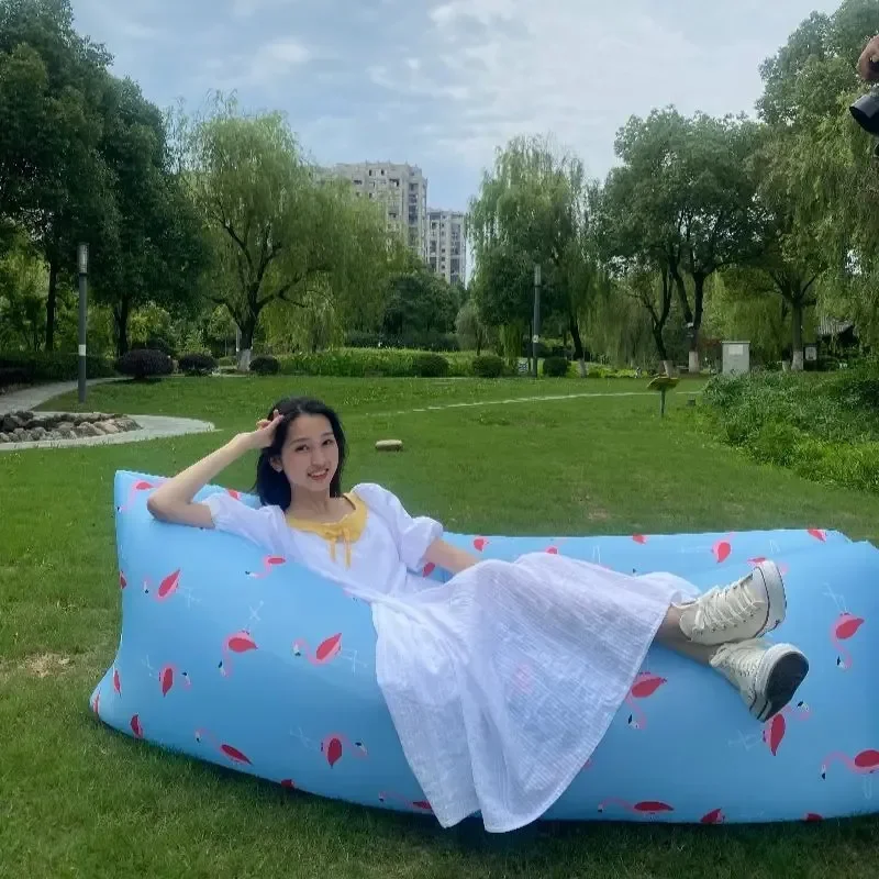 Fast Infaltable Toys Sofa Bed Summer Outdoor Beach Swimming Pool Camping Portable Folding Infaltable Model for kids Adult 3